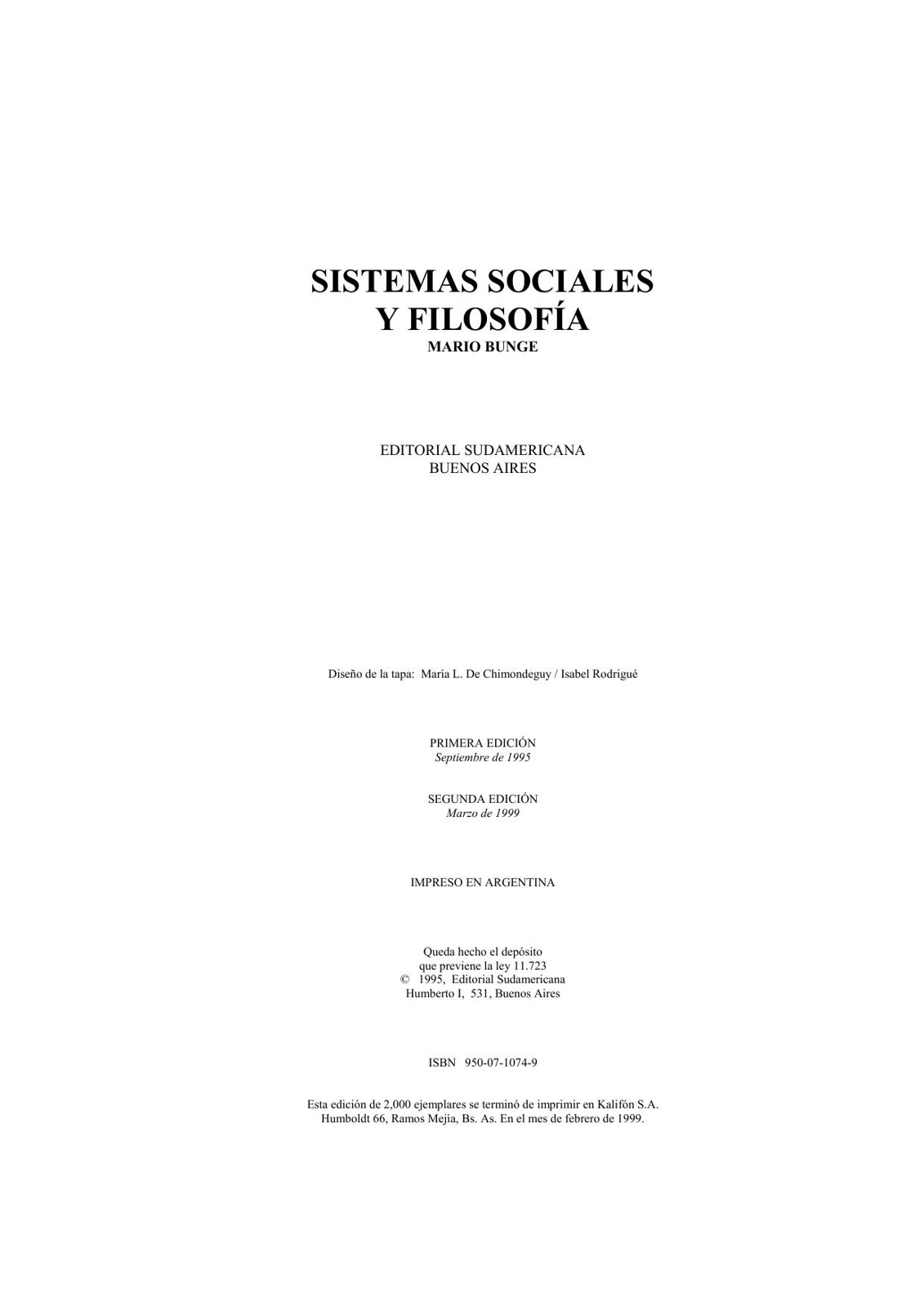 Sistemas sociales y filosofía